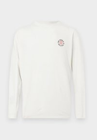 ABRAHAM TEE BOXY - Bluză cu mânecă lungă - white