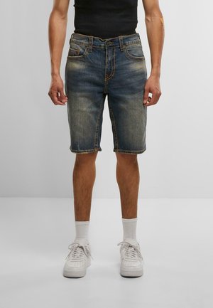 ROCCO BIG T NO FLAP HS - Jeans Shorts - blue