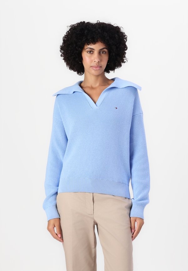 STITCH OPEN POLO - Jumper