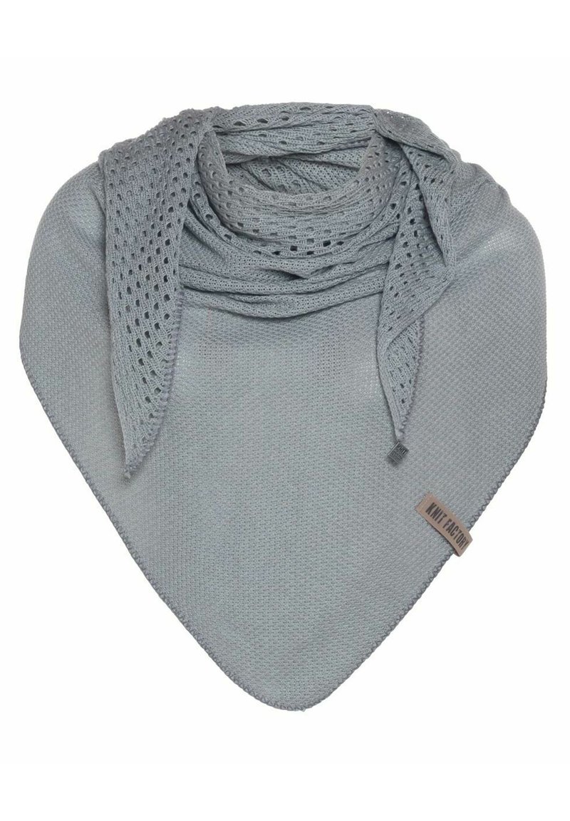 Knit Factory APRIL - Halsdoek - light grey