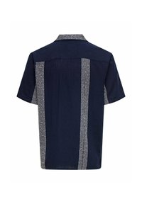 Only & Sons KURZARM RESORT- KRAGEN KNOPFLEISTE - Hemd - blau