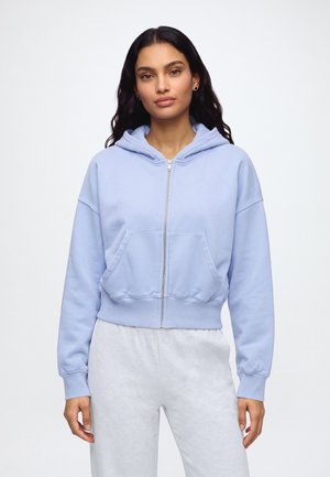 GAP, NEW ABBREV HOOD - Hoodie - light blue