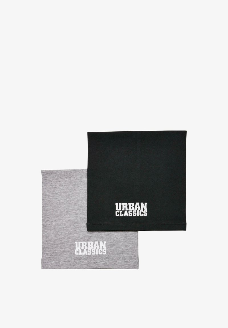 Urban Classics LOGO TUBE 2-PACK - Plaukų tinklelis - black heathergrey