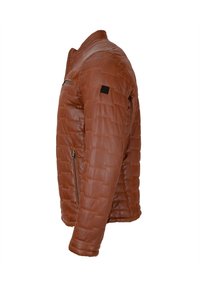 bugatti Lederjacke - rotbraun