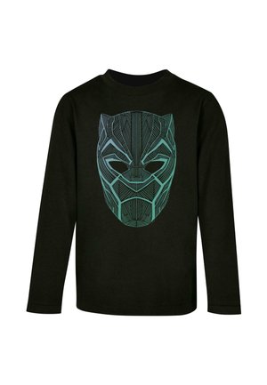 BLACK PANTHER TRIBAL MASK - Long sleeved top - black