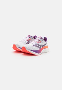 Saucony ENDORPHIN SPEED 4 - Katujuoksukengät - white/violet