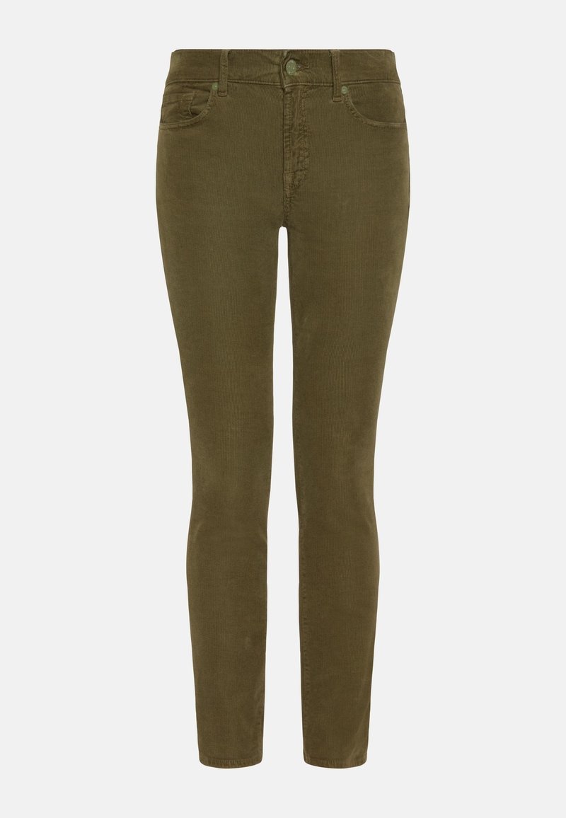 7 For All Mankind Broek groen 7 For All Mankind Broek groen