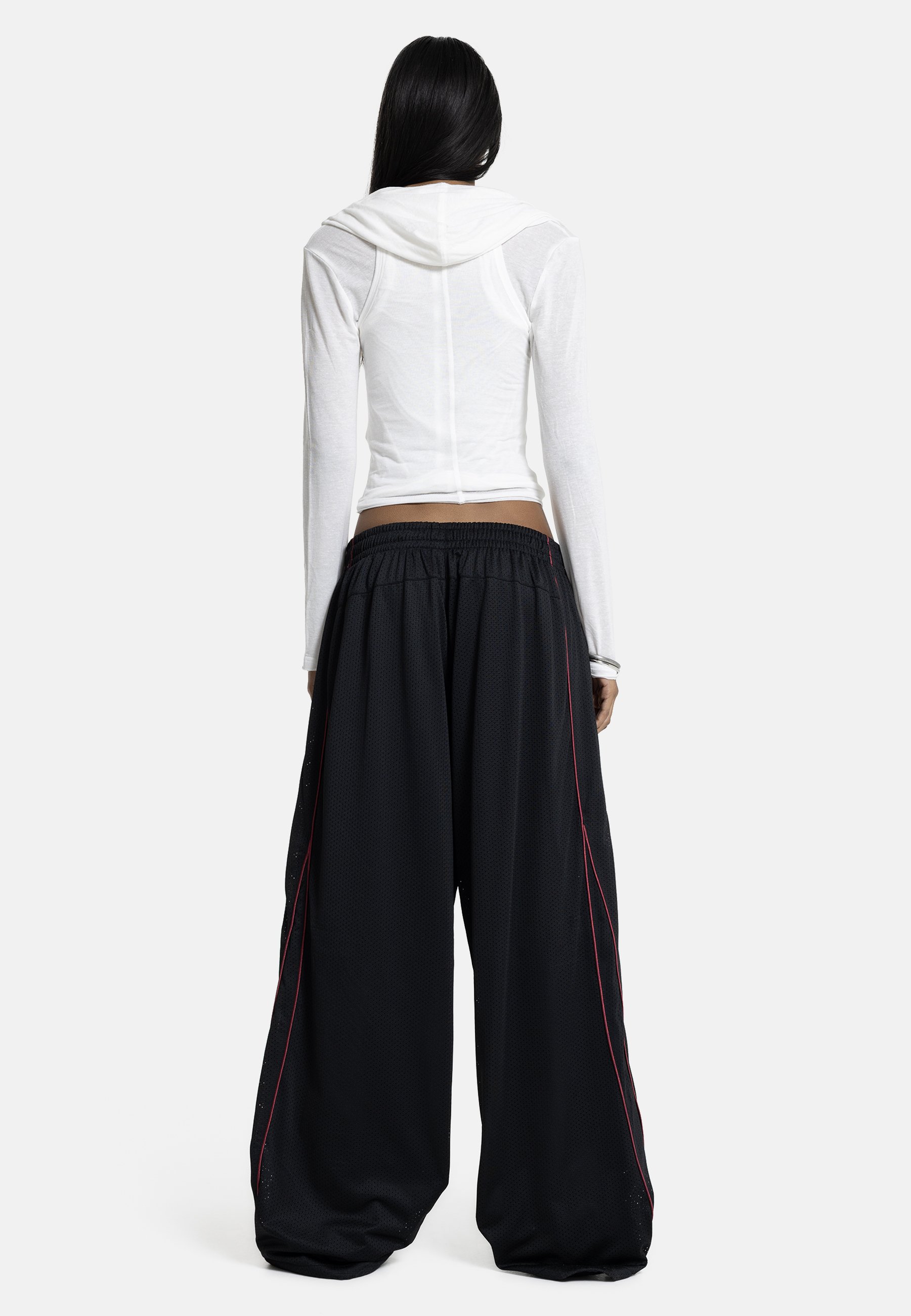 Jaded London AIRTEX VAPOR - Tracksuit bottoms - black - Zalando.co.uk
