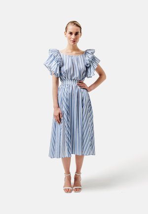 BETTINARE - Maxi dress - gestreift