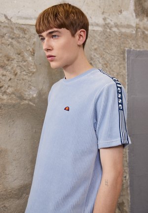 Ellesse MADORI - T-shirt print - light blue