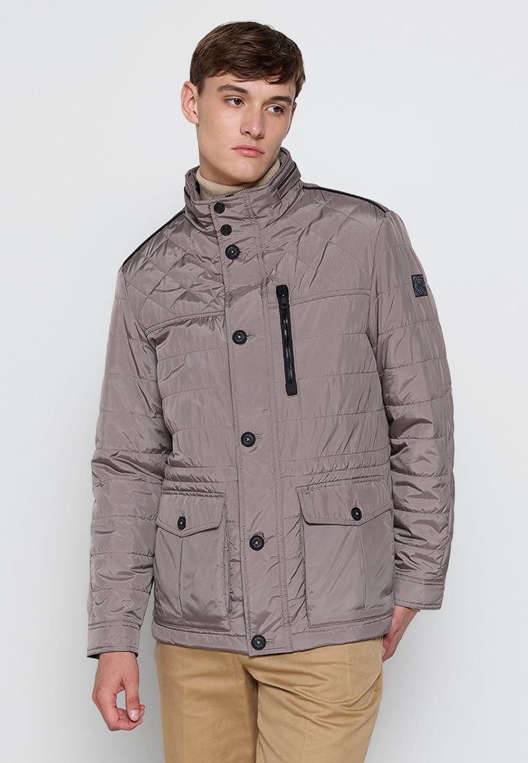 Bugatti Winterjas taupe