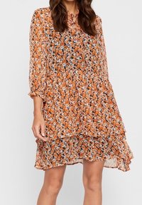 YAS Vapaa-ajan mekko - dark-blue denim