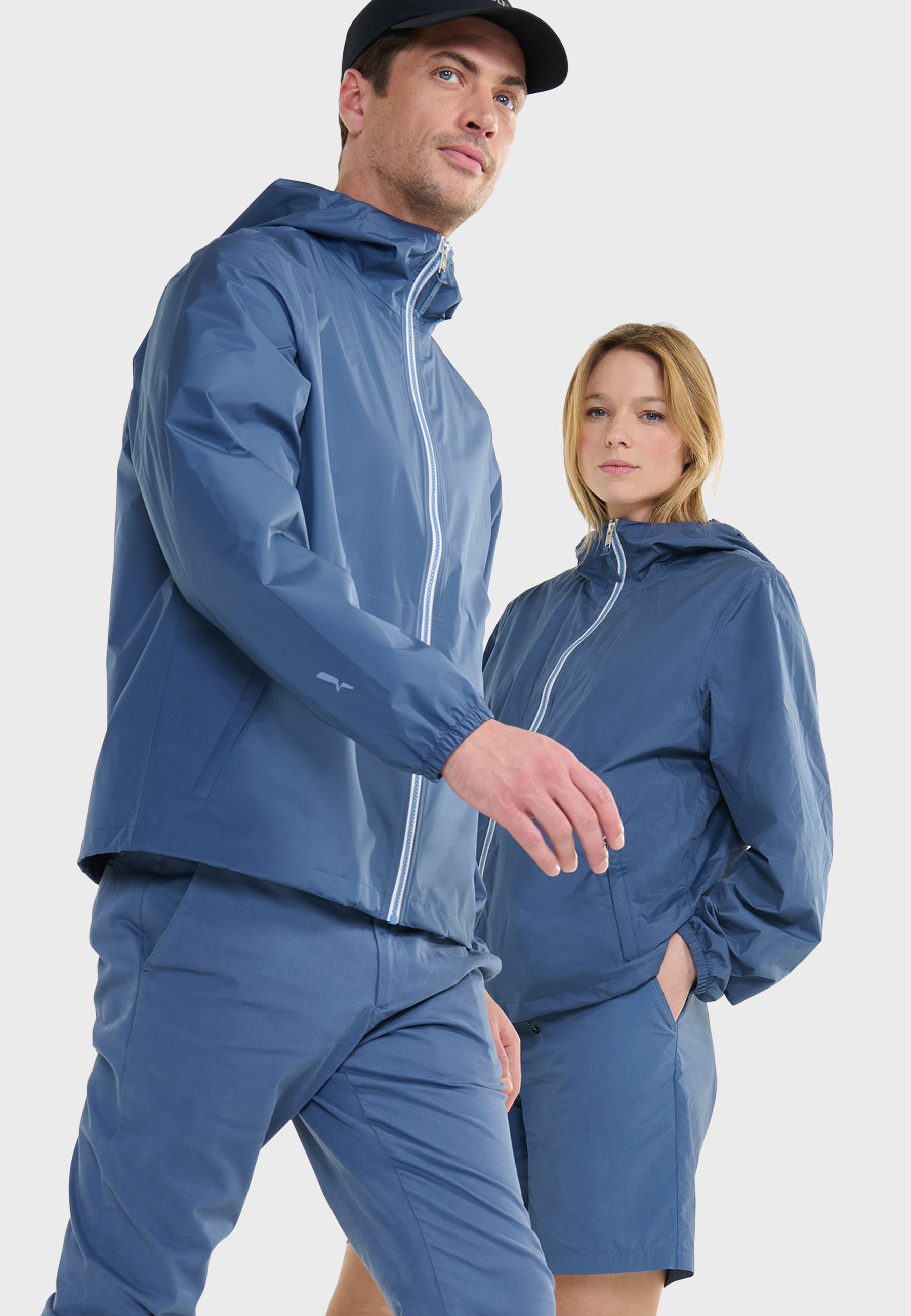 Aigle RAINPACK 70 - Waterproof jacket - blue - Zalando
