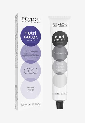 NUTRI COLOR™ FILTERS 3 IN 1 CREAM COLOR CARE AND SHINE SEMI PERMANENT - Hair colour - 020 lavender