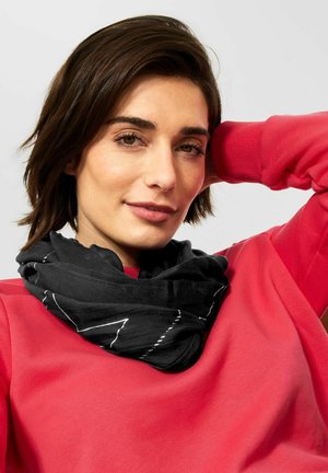 MIT FOLIENDETAILS - Scarf - schwarz