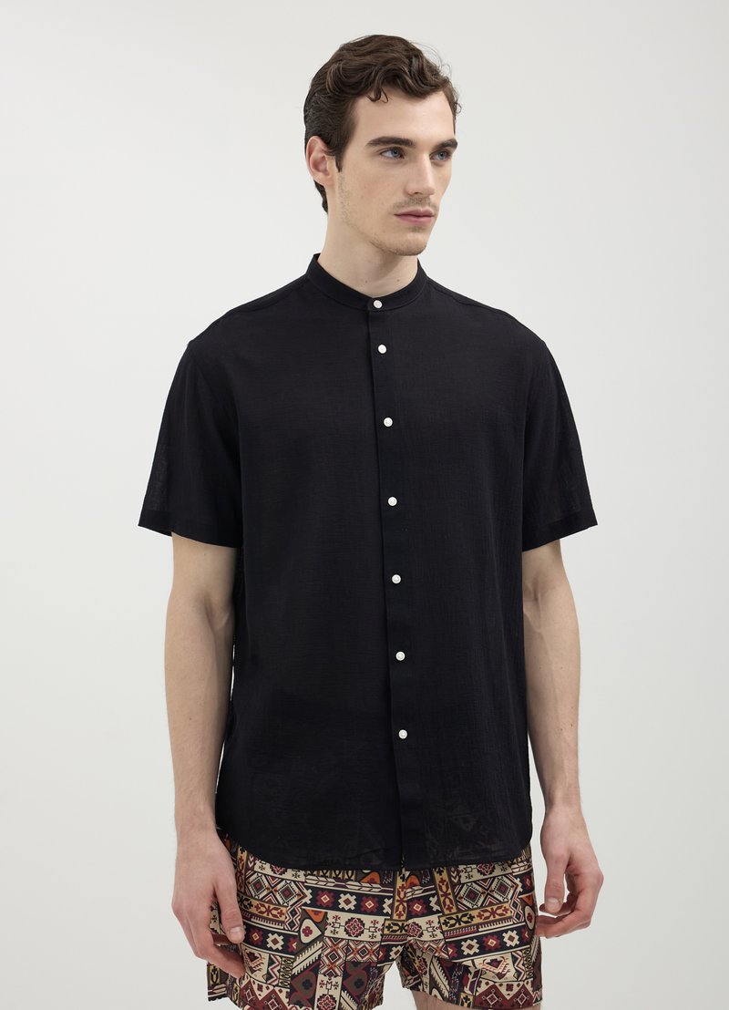 Calliope COREANA ARRICCIATO - Camicia - nero