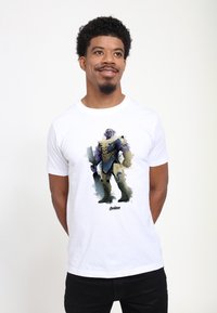 Marvel AVENGERS: ENDGAME THANOS PAINT - T-shirt z nadrukiem