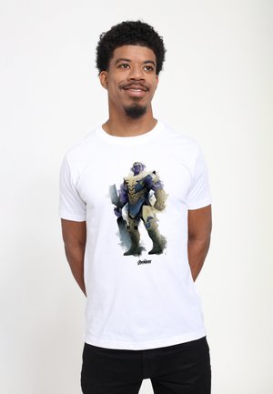 Marvel AVENGERS: ENDGAME THANOS PAINT - T-shirt z nadrukiem