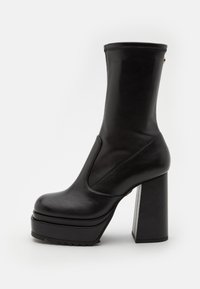 MAY SOCK - Platform ankle boots - black