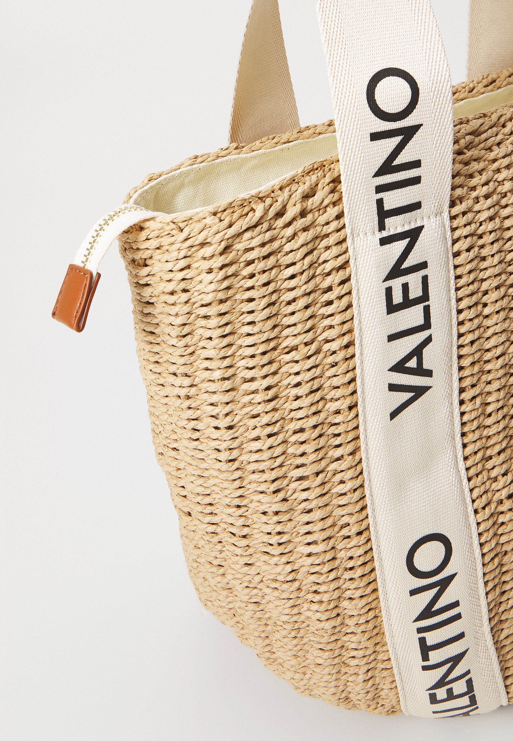 Valentino Bags｜SHANNON MIR カゴショッパーバック Valentino Bags SHANNON MIR - Tote bag - naturale/cuoio/beige