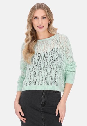 SWEATER - Pulóver - mint blue