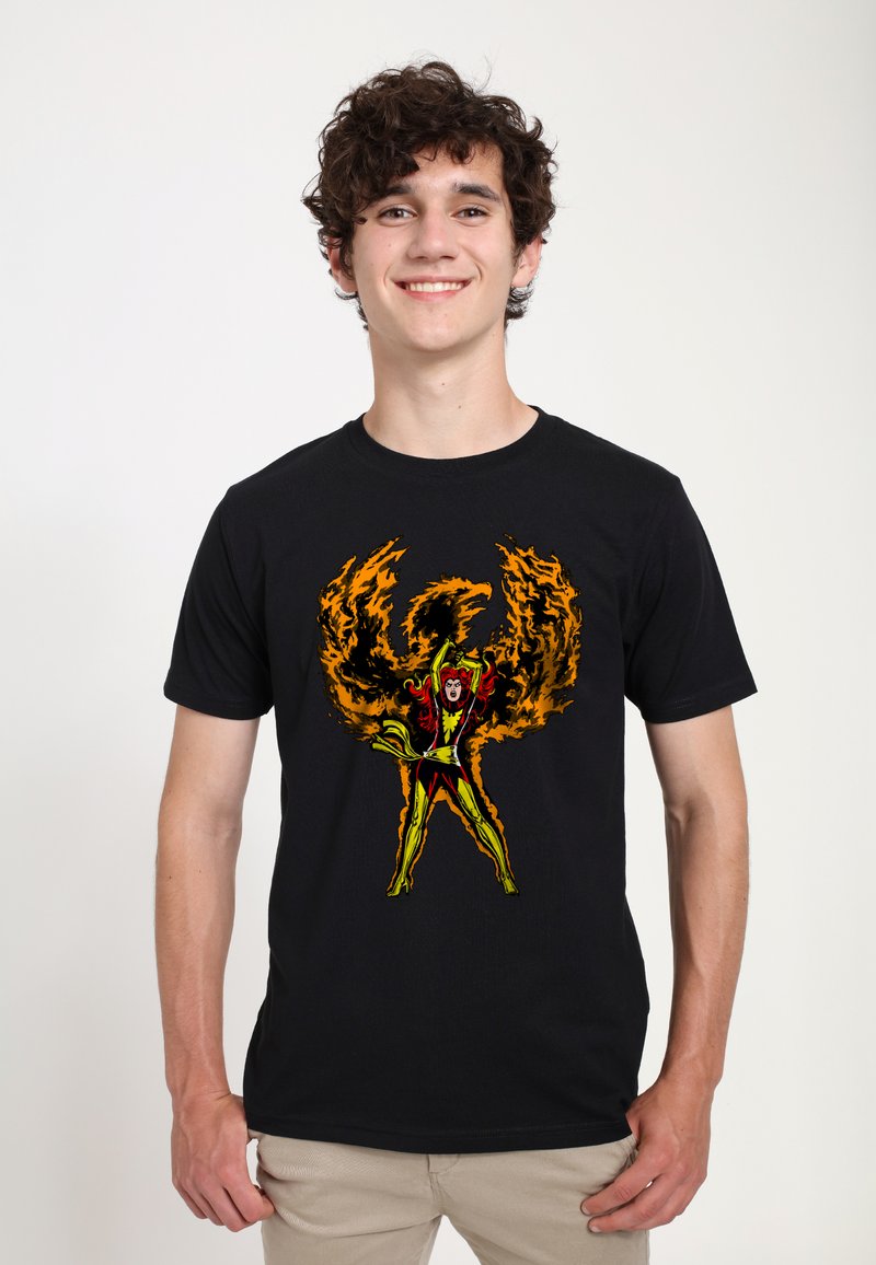 Marvel X-MEN PHOENIX RISES - Camiseta estampada - black