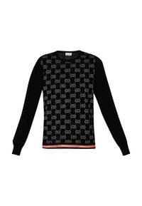 Maglione - nero lt rosegold str