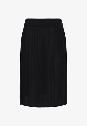 Kaffe Curve, KCJILL AMI MIDI - sukňa v tvare A - black deep
