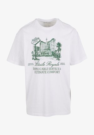 Mister Tee, T-shirt print - white