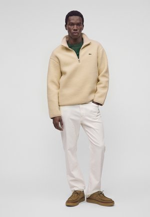 Lacoste, SH8648_056 UNISEX - Fleece jumper - naturel clair