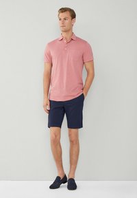 Hackett London GMD POCKET  - Polokošeľa - ash rose pink