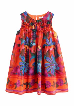 REGULAR FIT - FLORAL RUFFLE  - Kokteiļkleita/ballīšu kleita - multi bright
