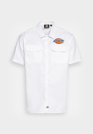 Dickies CLINTONDALE - Vapaa-ajan kauluspaita - white