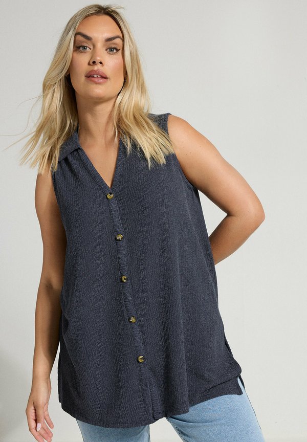 TEXTURED SLEEVELESS - Top