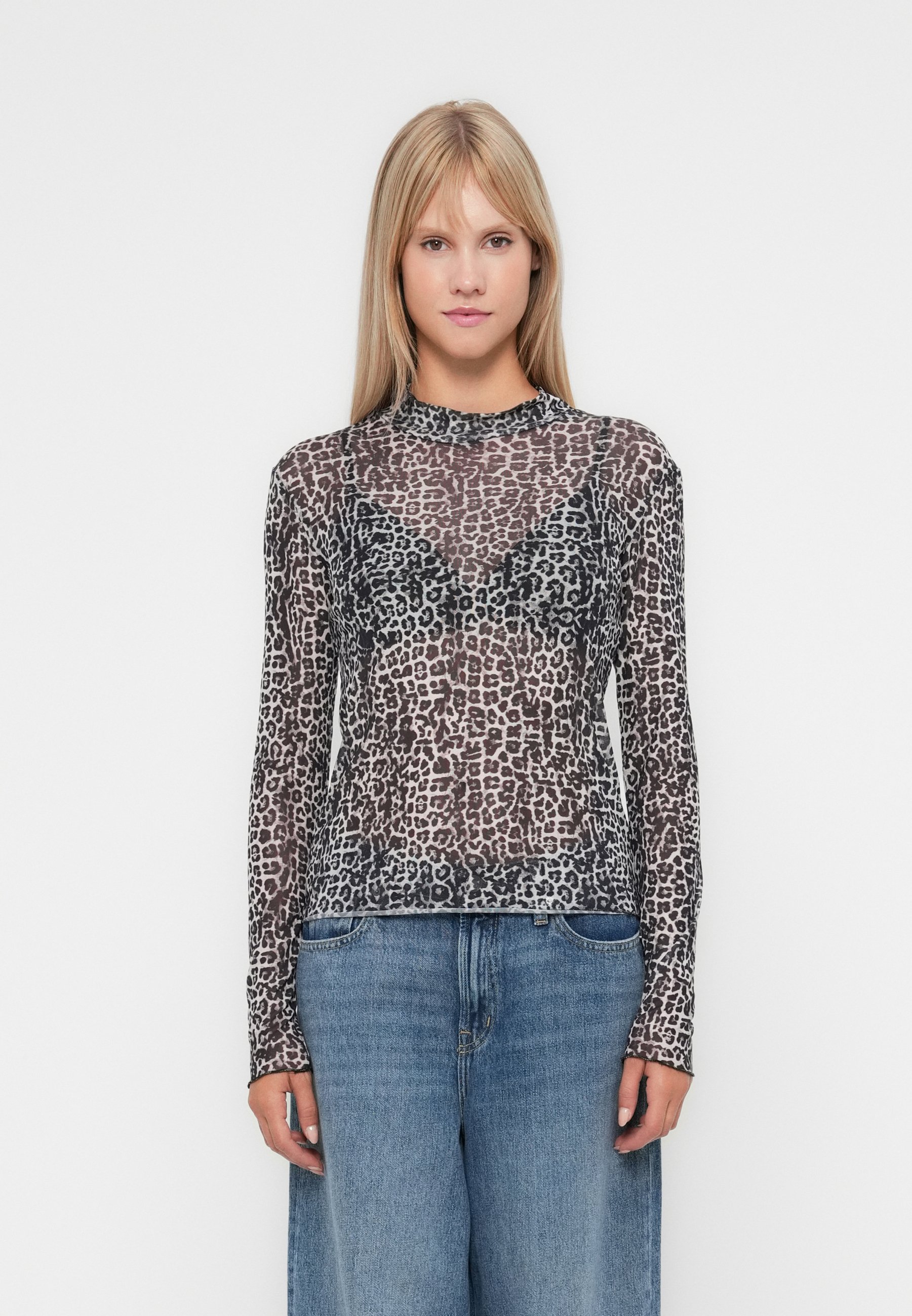 Pieces Pcninni Ls Mesh Top Noos Bc (XL) - acquista su