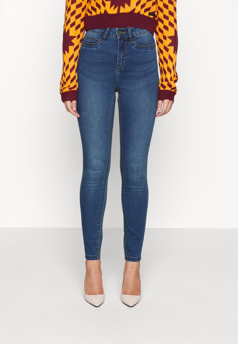 Noisy May Petite NMCALLIE - Jeans Skinny Fit - medium blue denim