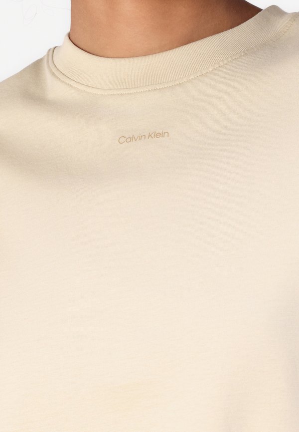 NANO LOGO REGULAR - Basic T-shirt - beige2