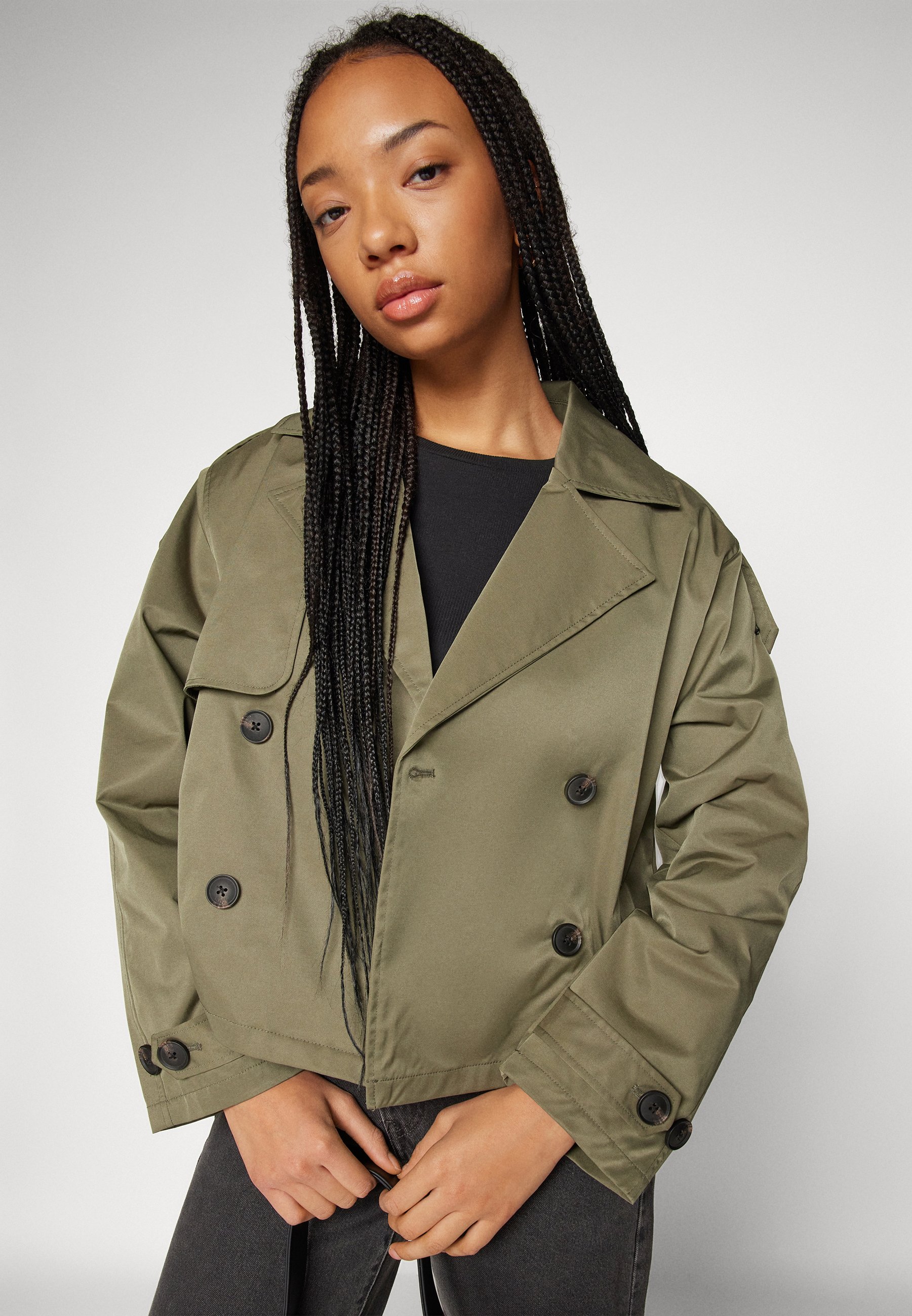 Trench Court Pour Femme Jack & Jones - Style Danois Décontracté - 9