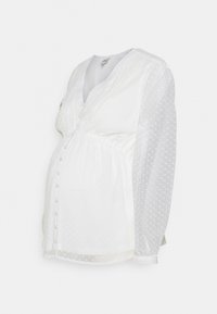 ONLY MATERNITY - OLMBETTINA  - Blusa - cloud dancer Imagen en miniatura 1