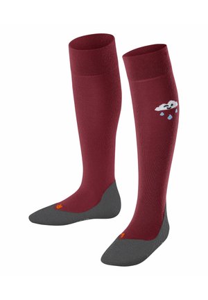 ACTIVE RAINBOOT - Knee high socks - ruby