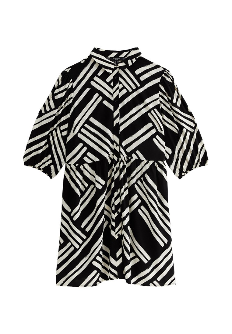 New Look Curves Blousejurk blauw