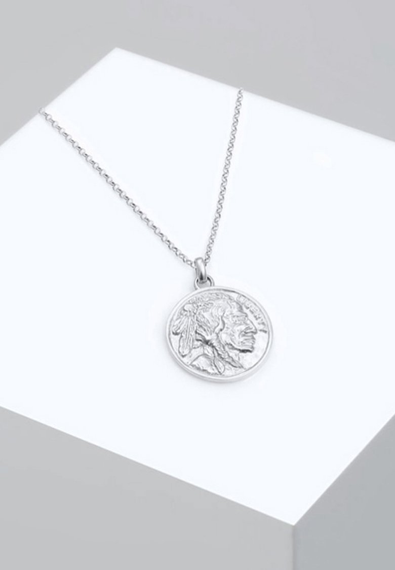 Elli COIN VINTAGE - Collana - silver-coloured