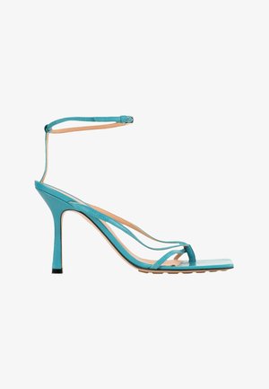 Bottega Veneta, Sandales tongs - turquoise