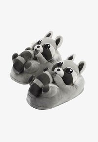 Unselected, lina der waschbär grau weiß