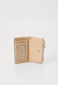 Guess ZARELA ZIP CARD CASE - Portafoglio - peony logo