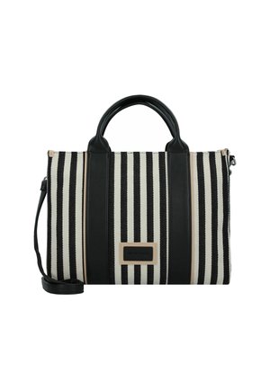 MALIE SHOPPER - Bolso shopping - stripes black