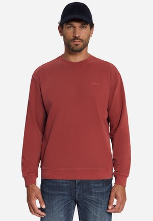 NO EXCESS, CREW NECK SWEATSHIRT - Sweater - cayenne