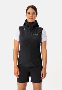 Vaude - Waistcoat - black white Thumbnail Image 1
