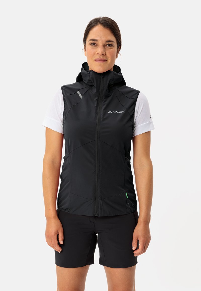 Vaude - Waistcoat - black white, Enlarge