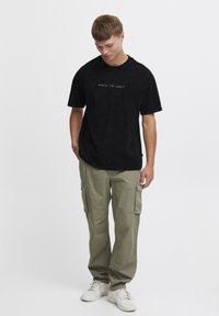 Solid SDHammad - Triko s potiskem - true black